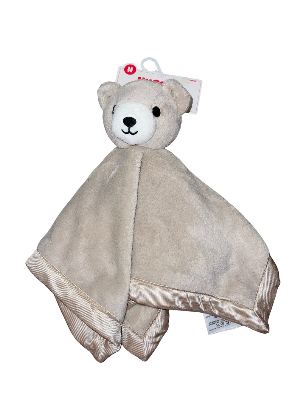 Huggies Baby wear Lovey Bear Security Blanket/Oxford Tan